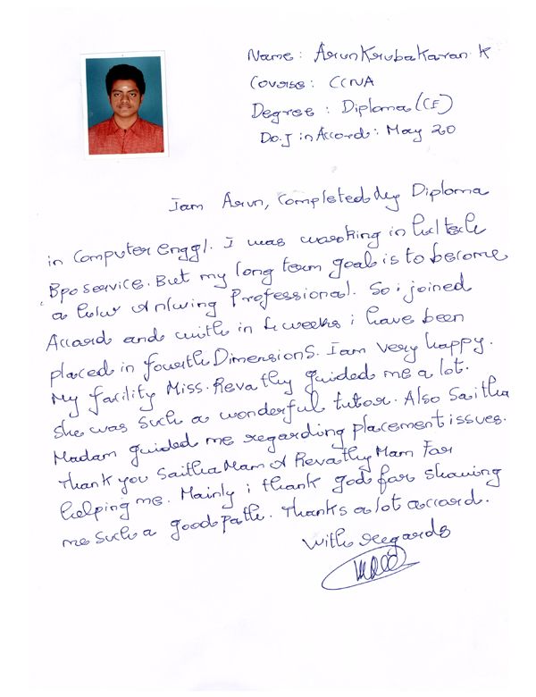 CCNA Student Testimonial